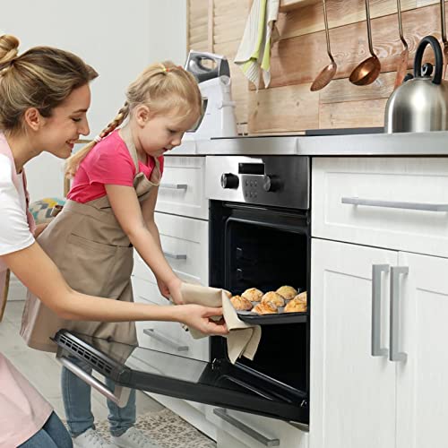 Acrux7 4Pcs Rectangular Baking Pans & Baking Bowl, Carbon Steel Baking Pans Set, Non-Stick Oven Pans Deep Baking Sheets Assorted Sizes Baking Cake Pans Bakeware Set Baking Trays (Black) #TOP3