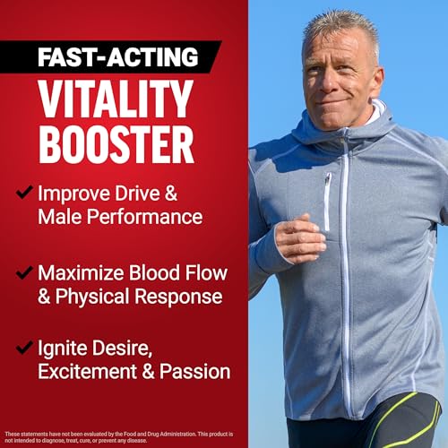 Image of Force Factor Score! Nitric Oxide Supplement for Men with 1,500mg L-Citrulline, Fast Acting Male Vitality Booster for Drive, Desire, and Excitement, Passionate Berry Flavor, 60 Soft Chews