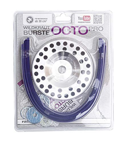 Octo Wildkrautbürste Nylonfaden 4-Kant 3,3 mm 380 mm 30 Stück