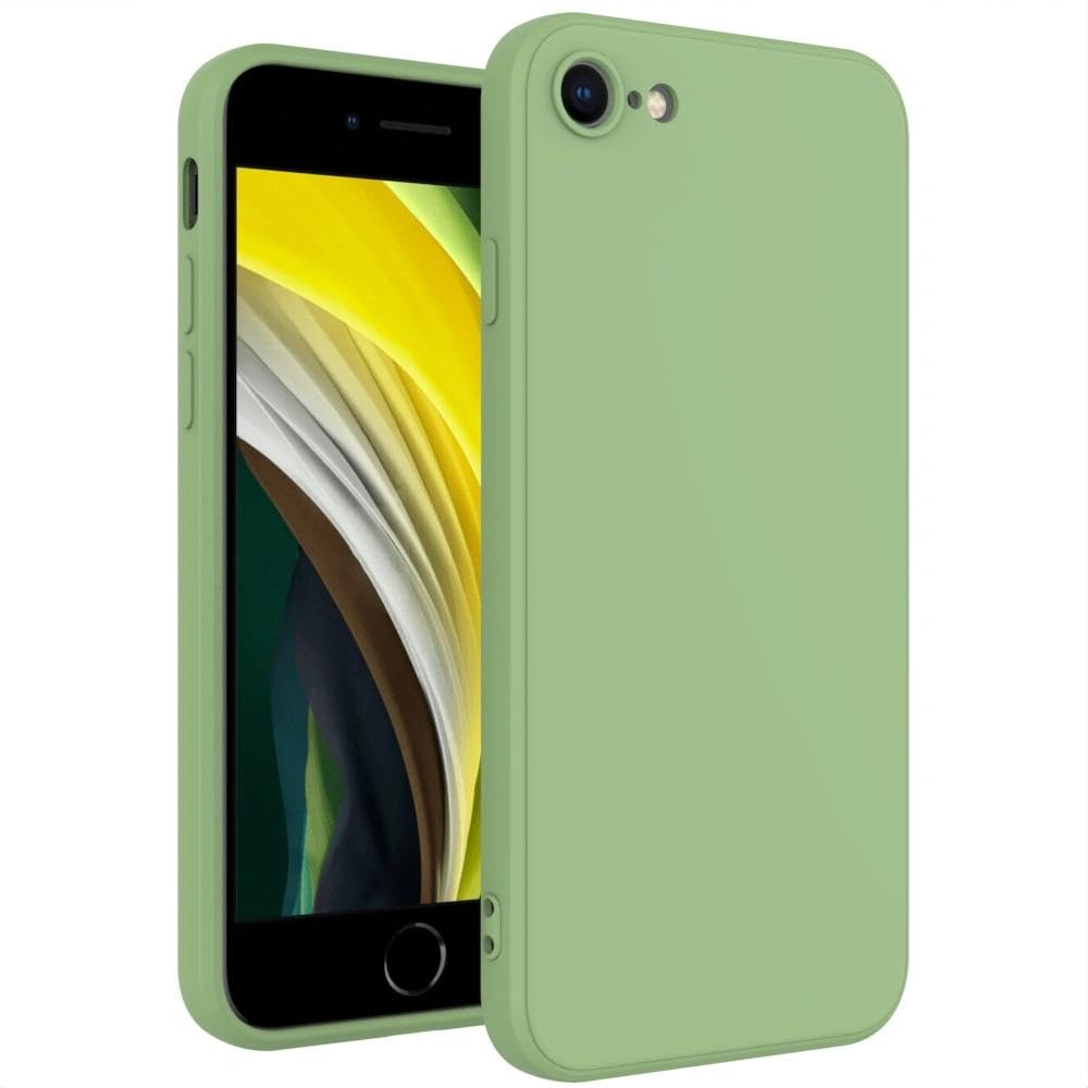 for iPhone 16e Case Green, Scratch Resistant with Soft Touch, Slim Thin Phone Cover for iPhone 16e