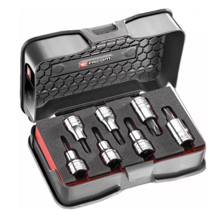 FACOM - Coffret plastique avec module douilles tournevis TORX - SXM.J7MPF