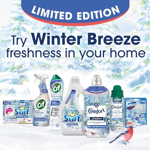 Surf 3 in 1 Fresh Winter Breeze Limited Edition Laundry Capsules 15 washes - Multipack of 4 - Image 6
