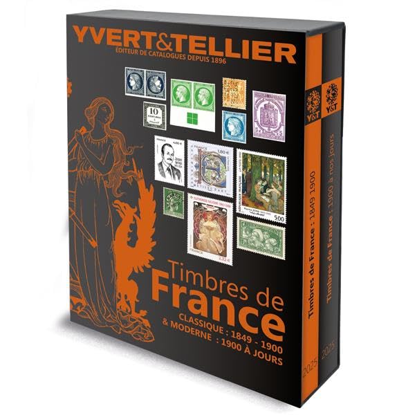 Timbres de France: 2 volumes : Période classique 1849-1900 ; Période moderne 1900 à nos jours