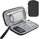 Electronics Accessories Bag / Electronic Organizer Case, Durable Small Electronics Accessories Storage Bag for Various USB, Cables, Hard Drive, Phone, Cords and Power Travel Gadget Carry Bag, Black