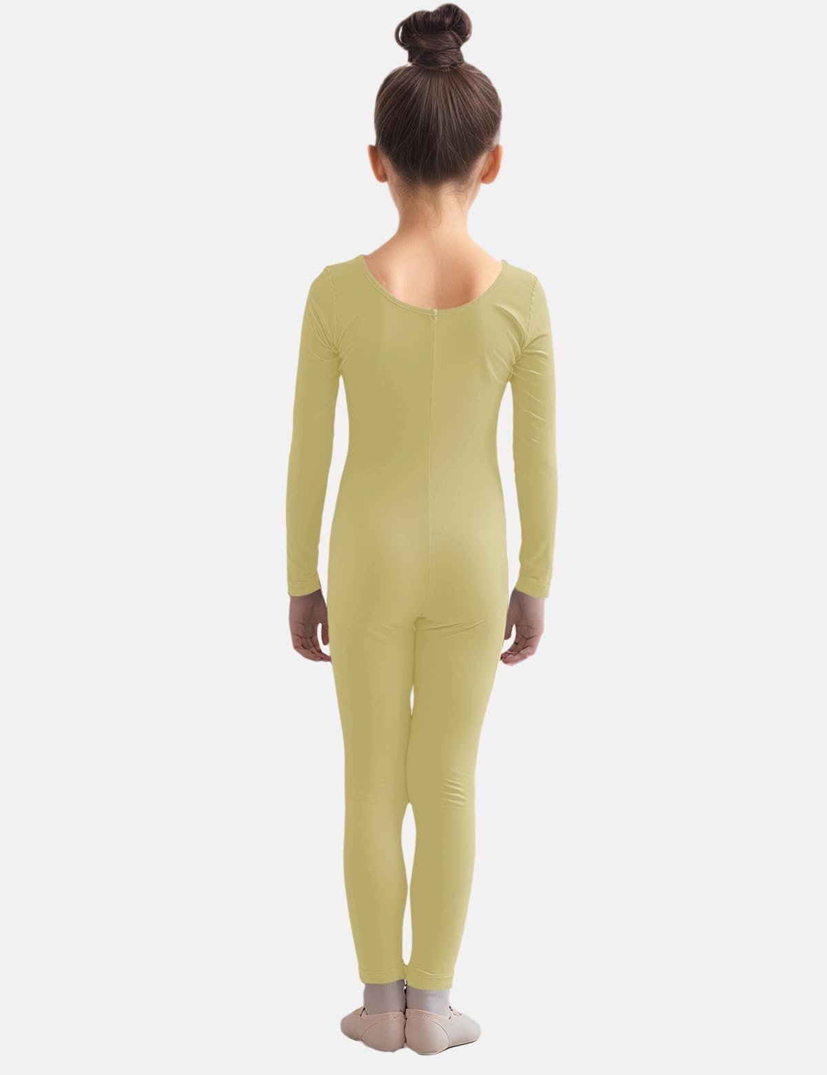 Wildarms Body de manga larga para niñas, leotardo de cuerpo completo para ballet, gimnasia, actuación, disfraces - variaciones