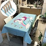 ✔ Matière de haute qualité polyester Facile Résistant Lavage, Humeur confortable Changer la nappe à nouvelle,Nouvelle nappe rend votre repas plus agréable