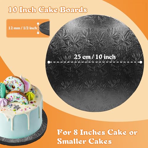Save $5 on 10-inch Black Cake Boards (4-Pack) with Clip Coupon