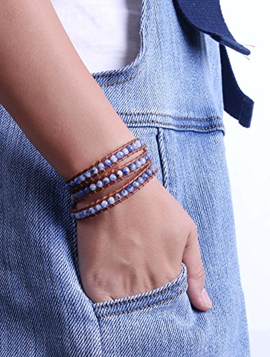 KELITCH Blu Vene Sodalite Pietra Perline