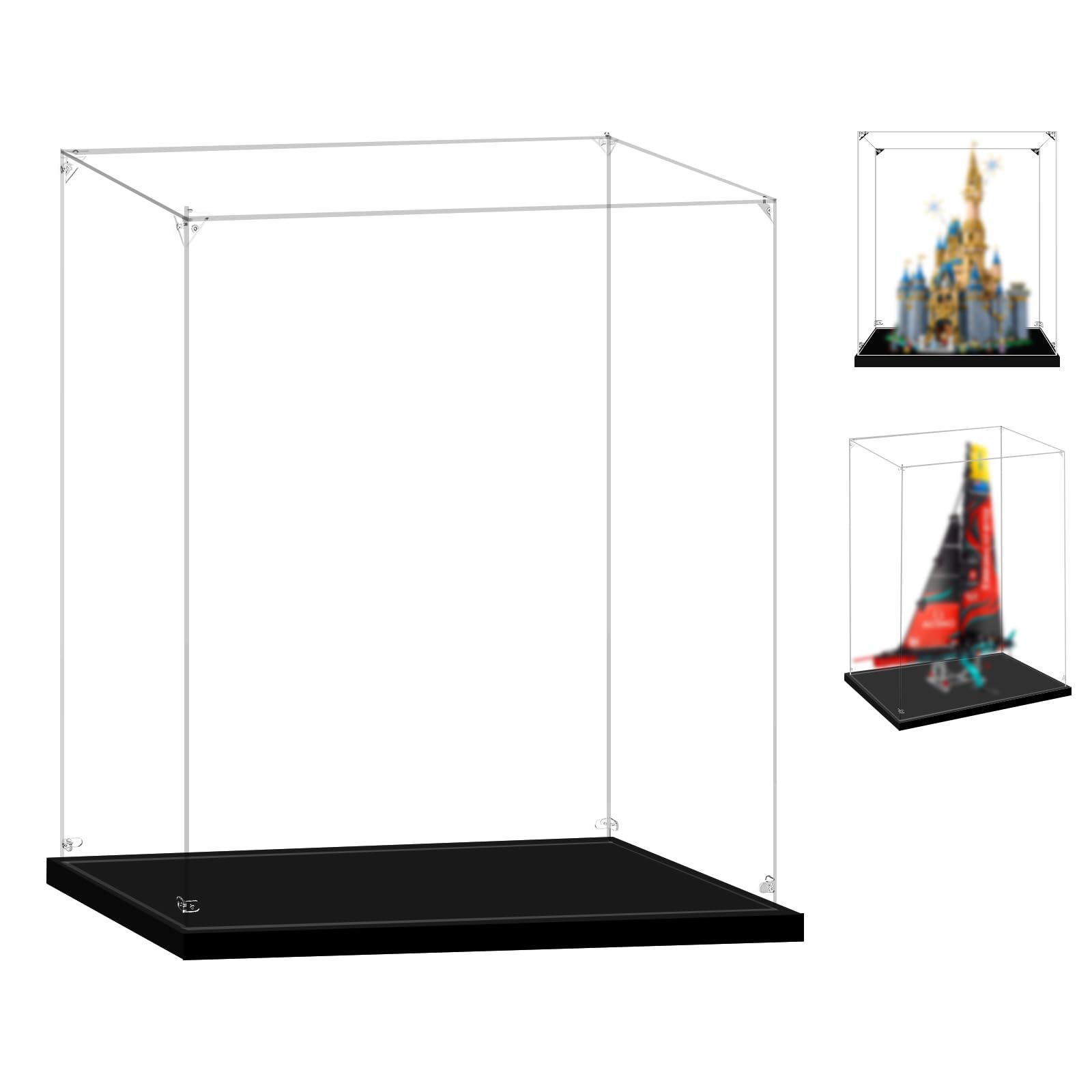 オブジェ Amazon.com: LILIKAKA Display Case for Lego 43222 Disney Castle or