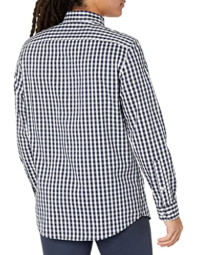 Amazon Essentials Men's Regular Fit Long Sleeve Wrinkle Resistant Stretch Dress Shirt - Image 3