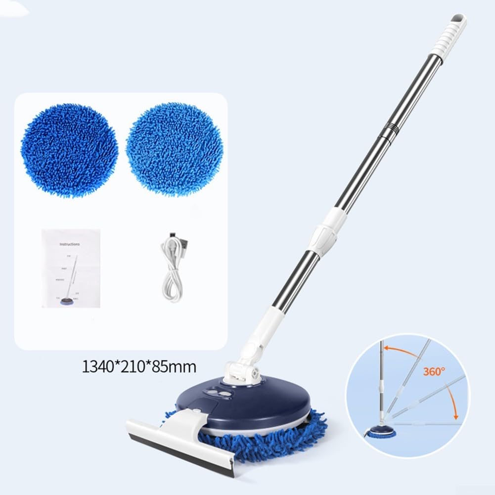Lavatrice elettrica resistente all'usura, doppia funzionalità, come lavavetri e auto con asta estensibile (migliorata + tergicristallo)