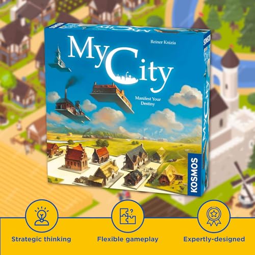 My City Legacy Juego de Mesa Familiar 2 a 4 Jugadores miniatura 6