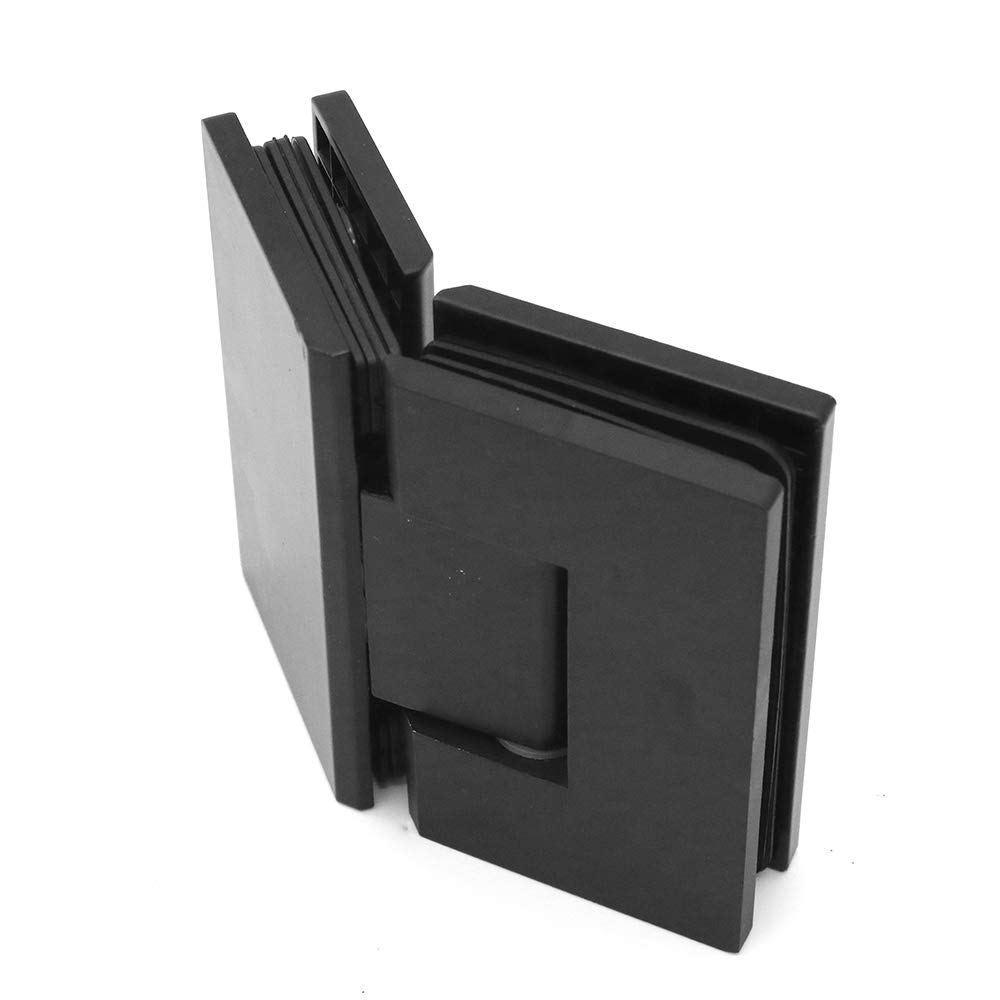 Morsetti Per Vetro In Acciaio Inox - Set Di 4, Per Vetro 10-12mm, Base Curva Per Tubi - Foto 5