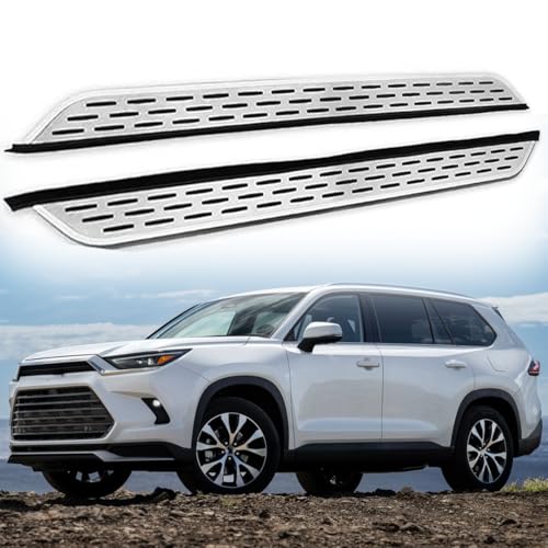 2 Piezas Estribos Laterales para Toyota Grand Highlander 2024+