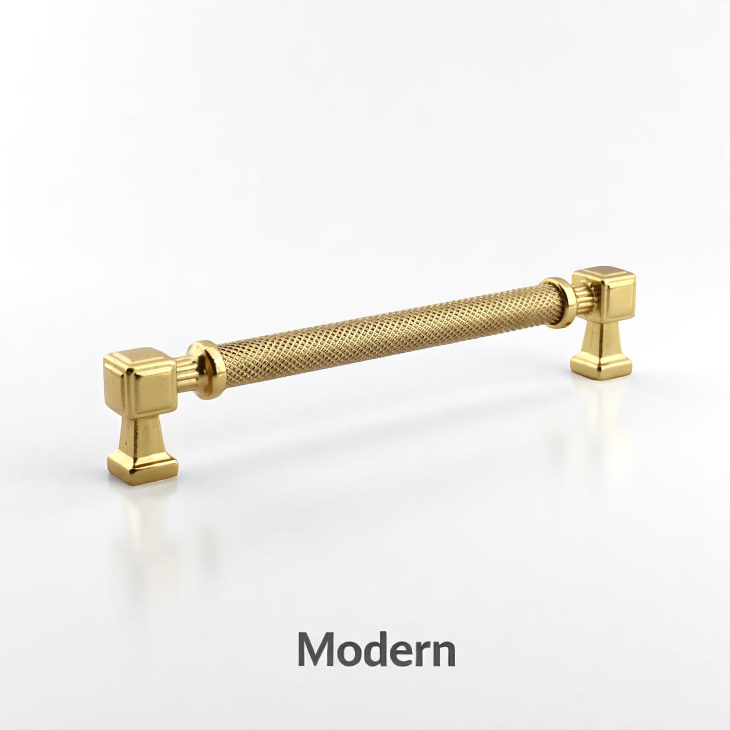 Grip Desenli Gold Altın Metal Kulp 192 mm Mobilya Çekmece Mutfak Dolabı Dolap Modern Kapak Kulpları