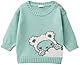 United Colors of Benetton Unisex Baby Maglia G/C M/L 1176B100Q Pullover, Verde Acqua 18E,
