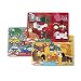 Melissa & Doug Mix 'n Match Wooden Peg Puzzles (Set of 3) - Animals and Cars