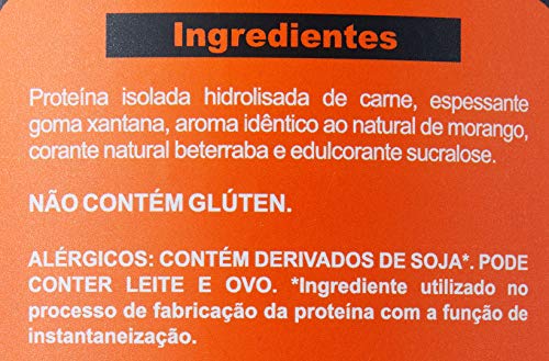 New Millen Isolate Protein- Isolate Protein - Proteína da Carne, Sabor Morango, 900g