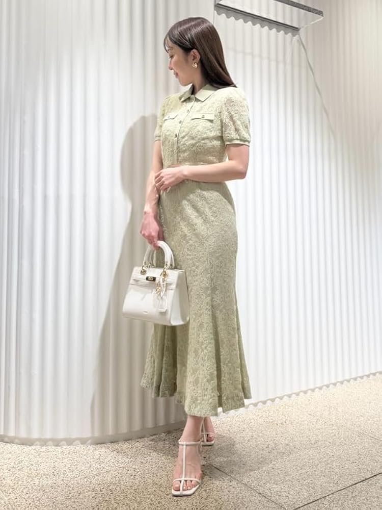 snidel レースポロドレス 25ss snidel レースポロドレス 25ss