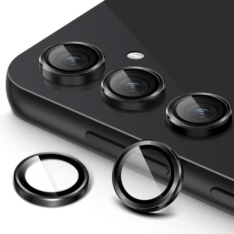SafeCase Back Camera Lens Protector for Samsung Galaxy M15 5G (Metal Ring/Anti-Scratch/Clear/BLACK), Pack of 3 (B0D95KK7VP) Amazon Price History, Amazon Price Tracker