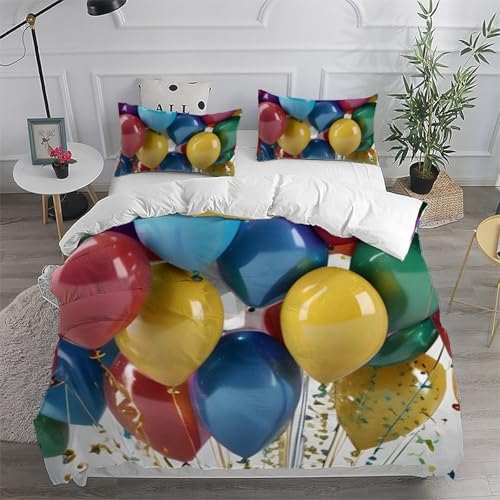 Housse de couette double imprimé 3D avec fermeture éclair - 6