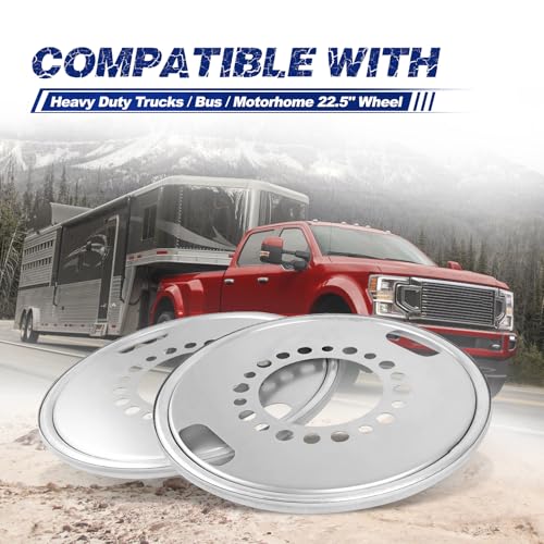 Image of 600-640 2Pcs of Steer Auto Wheel Balancer Fit for Heavy Duty Trucks /Bus /Motorhome 22.5 inch Wheel