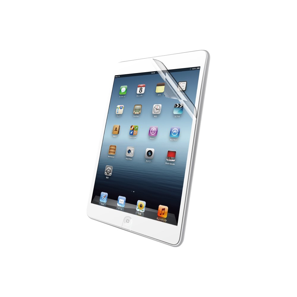 Amazon.co.jp: iBUFFALO iPad mini 【画像、鮮やか】 気泡ができ