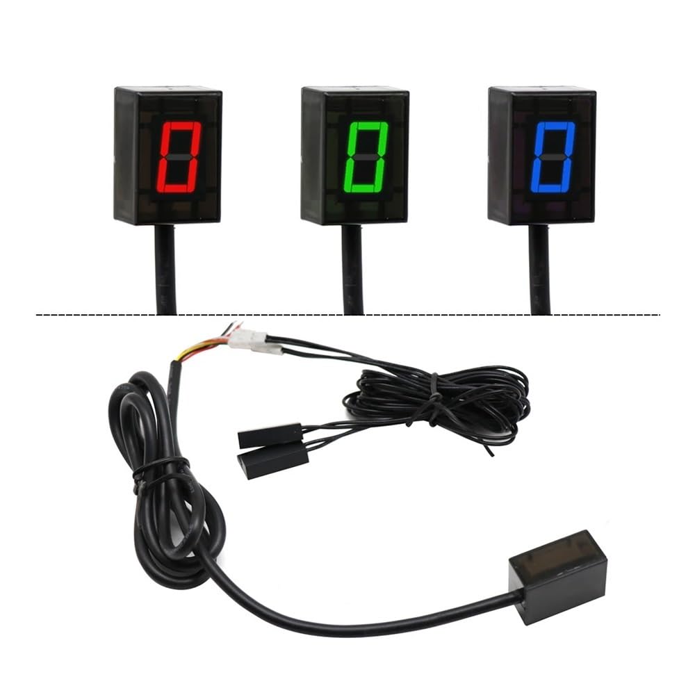 Indicador De Marchas Digital Universal para Motocicleta, 6 Velocidades, Accesorios, Indicador De Marchas, Medidor De Velocidad Indicador de Marchas