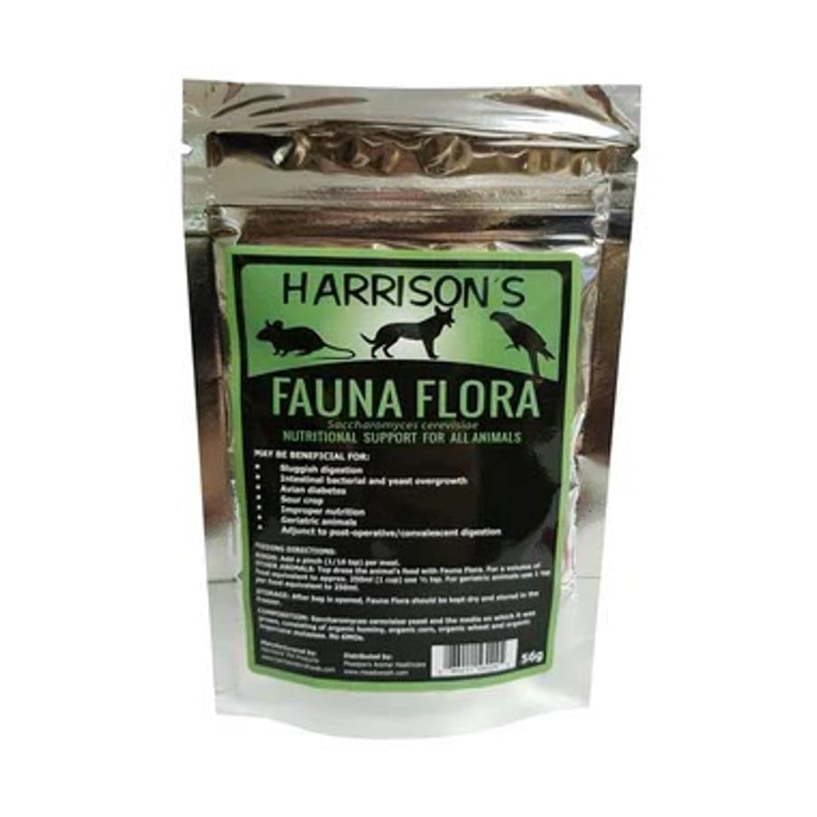 Harrisons Fauna Flora for birds, reptiles and a range of mammals (56g)