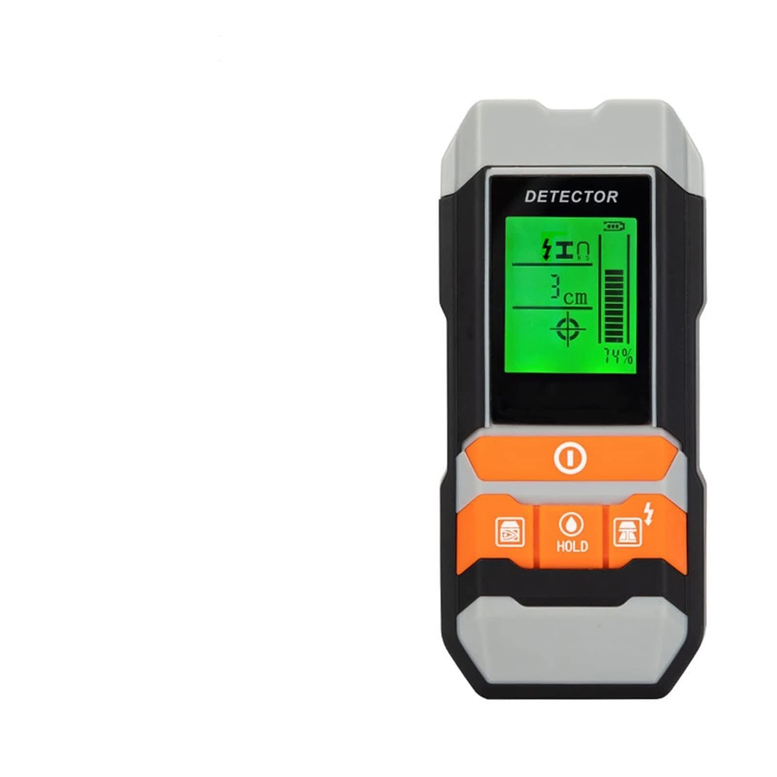 Cfwwsaq Nero Metal Detector, Wall Scanner 4 In 1 Metal Detector Wall Wiring Wood Depth Moisture Detector Meter Wall Scanner Stud Detector Ac Voltage Fire Wire Tracker(Gd213)