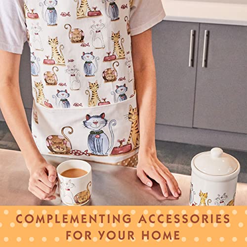 Charming Cat Design Cotton Tea Cosy, Insulated Teapot Warmer for Small to Large Teapots - 27cm x 33cm - Image 5