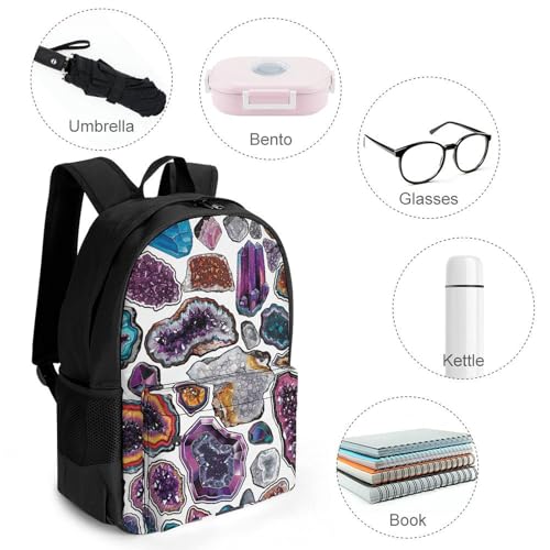 Backpacks for Women Travel Backpack Geodes And Rocks Casual Daypack Hiking Backpack Laptop Bag for Men4