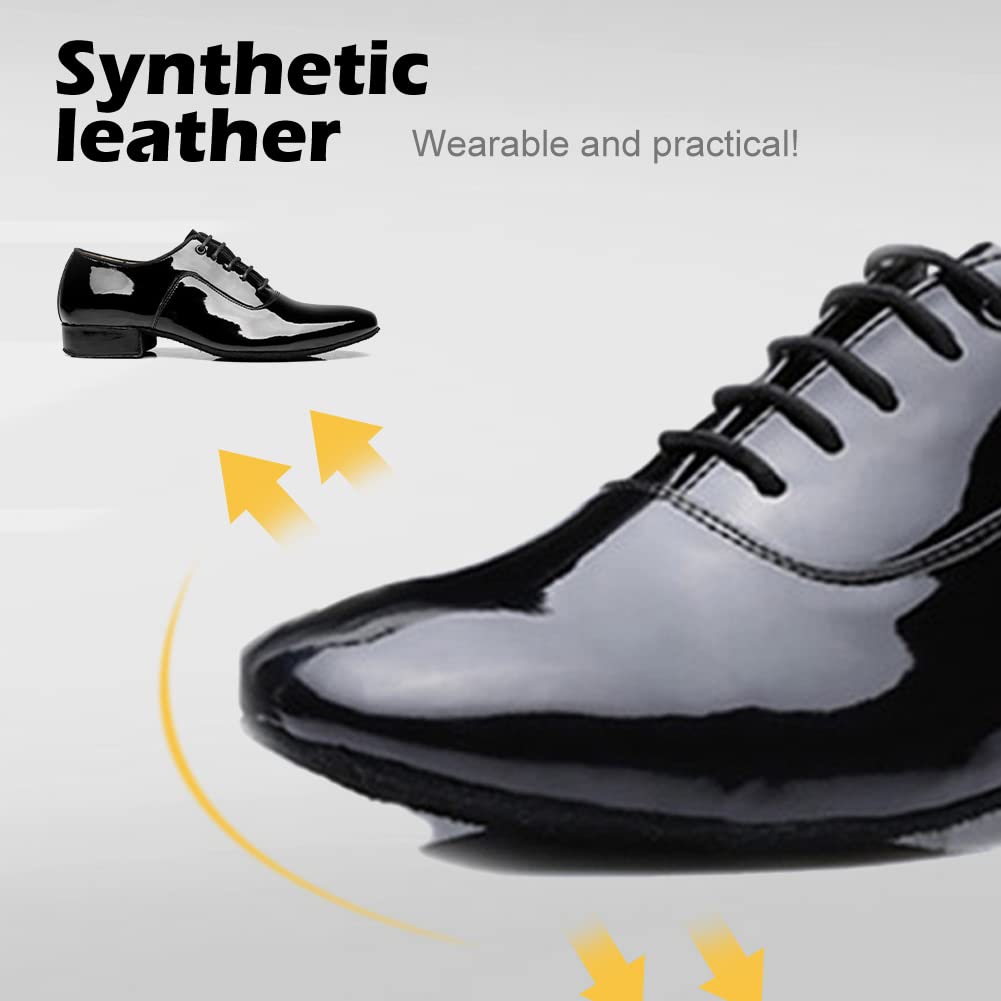 SWDZM Scarpe da Ballo Latino Americano Uomo Salsa EM707