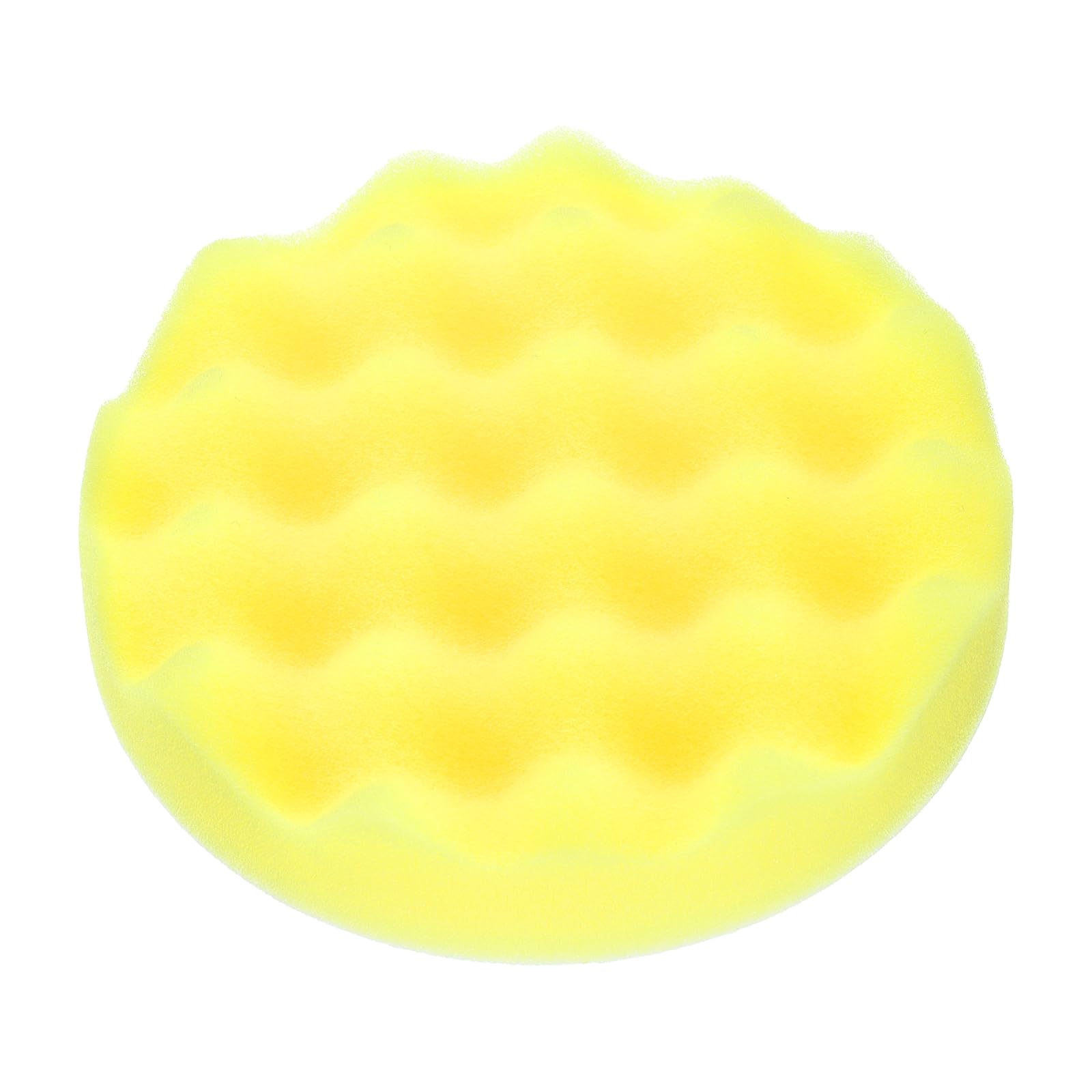 HARFINGTON Buffing Sponge Pads 5" Polishing Wheel Waffle Finishing Grip Pad Car Buffer Polisher with Hook and Loop Back for Car Detailing Polishing