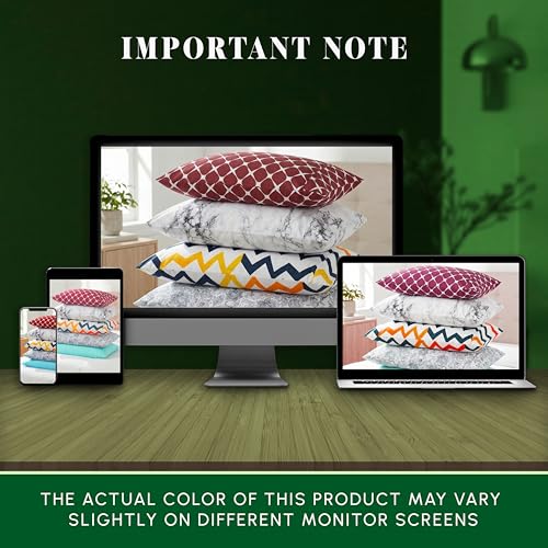 Image of Elegant Comfort Luxury Ultra-Soft 2-Piece Pillowcase Set - 1500 Premium Hotel Quality Microfiber Double Brushed - Wrinkle Resistant, King Size, Bloomingdale Pattern Black