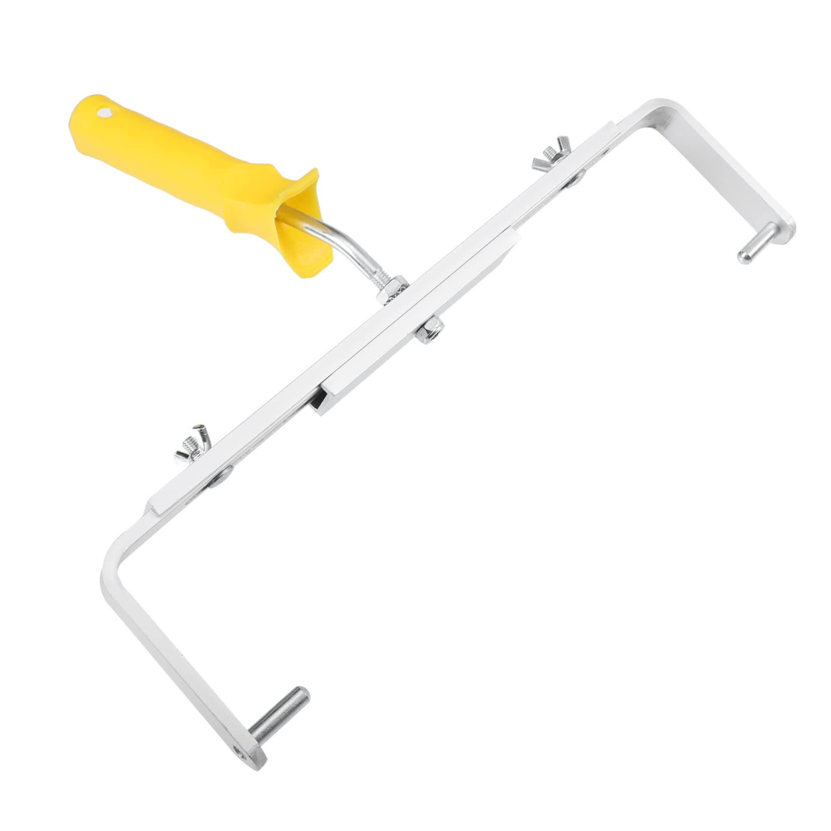 IWOWHERO Alloy Roller Stand Handle Retractable for Roller Brush Easy to Operate Sturdy 12-20 Inches