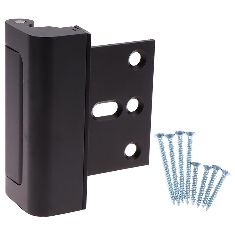 3 serrature di rinforzo per porte di sicurezza domestica, a prova di bambino, per porta d'ingresso, serratura di sicurezza per bambini, durevole