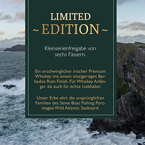 Portmagee Triple Distilled Irish Whiskey – Limitierte Serie I HOCHWERTIGER PREMIUM WHISKEY I Pure Irish Whiskey I Single… – Bild 7