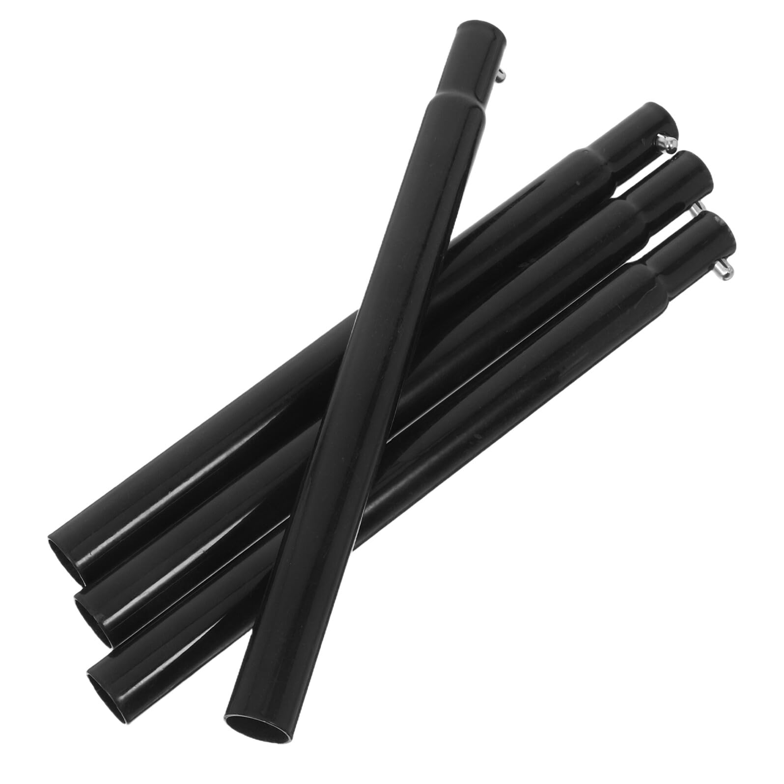 Pieds de rechange pour poêle de camping en acier renforcé noir pour rehausser votre brasero
