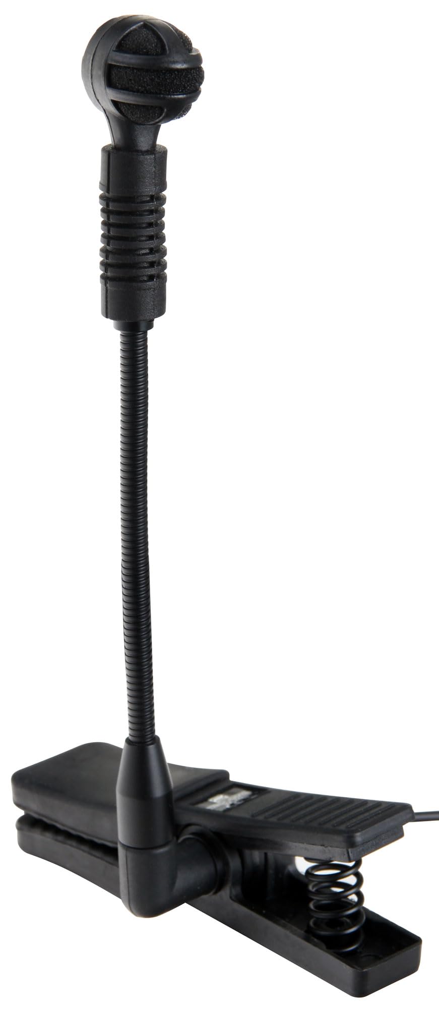 Pronomic IM-10 Microfono per Fiati, Microfono clip per strumenti a fiato | Condensatore back-electret, Caratteristica polare: omnidirezionale, Risposta in frequenza: 20 - 20.000 Hz, Clip in gomma