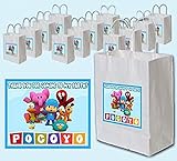 Pocoyo Party Favors Supplies Decorations Gift Bag Label Stickers ONLY 4.25