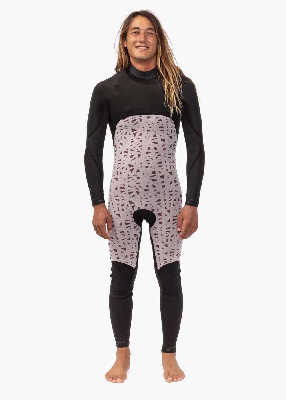 Amazon.com: Vissla 7 Seas 3-2 Full Chest Zip Wetsuit Dark Slate L