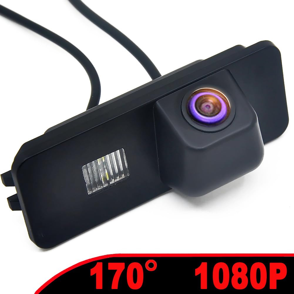 Auto Wayfeng WF® AHD Fisheye Telecamera posteriore per veicolo per VW GOLF V GOLF 5 SCIROCCO EOS LUPO PASSAT CC PHAETON BEETLE SEAT VARIANT