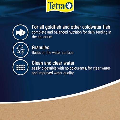 Tetra Goldfish Fish Food Granules, Complete Fish Food for All Smaller Goldfish, 80 g - Image 5