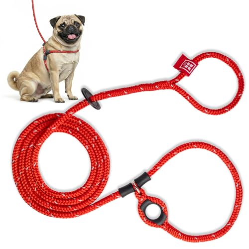 Image of Harness Lead Escape Resistant, Reduce Pull, Dog Harness, Small /Medium, 14 to 40lbs, Reflective Red