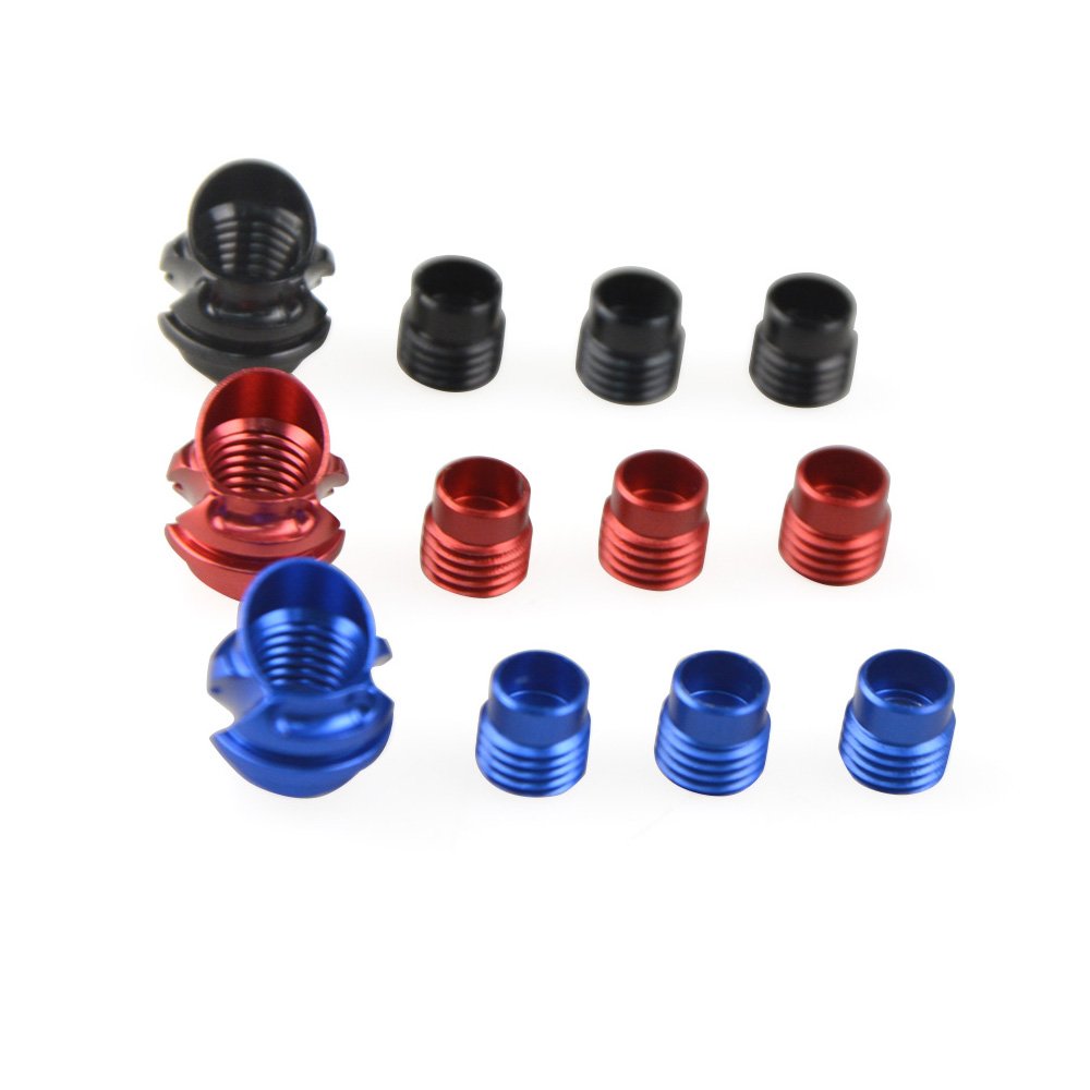 SHARROW Peep Sight 45/37 Grados Vivienda de Aluminio con 3 Piezas Núcleo Interno para Tiro con Arco Compuesto