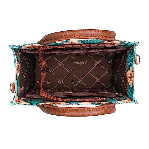 Wrangler Turquoise Aztec Small Handbag3