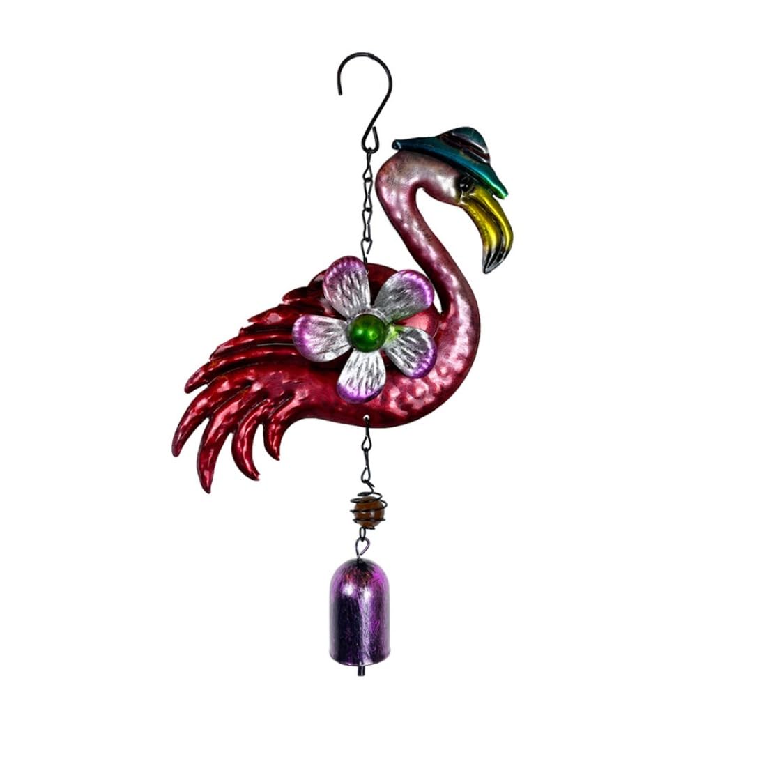 FIYOEO Handmade Bird Wind Chime for Wall Window Door Wind Bell Hanging Ornaments Vintage Home Campanula Decoration Crafts (A)