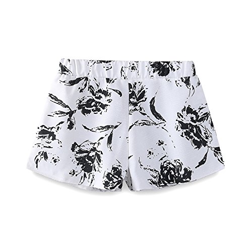 Image of Mud Kingdom Toddler Girls Sleeveless Tank Top and Shorts Set 2 Piece Floral Casual Summer Outfits
