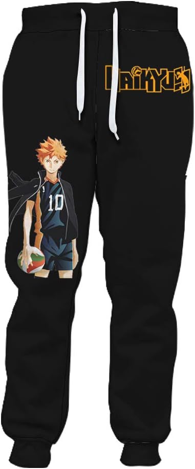 Haikyuu sweatpants Clearance